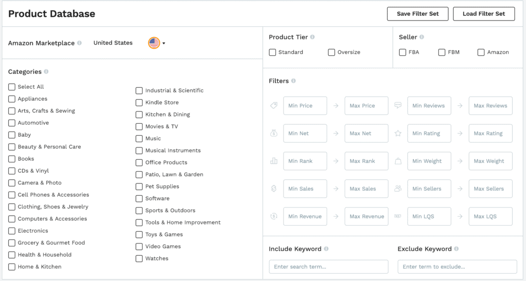 Product Database