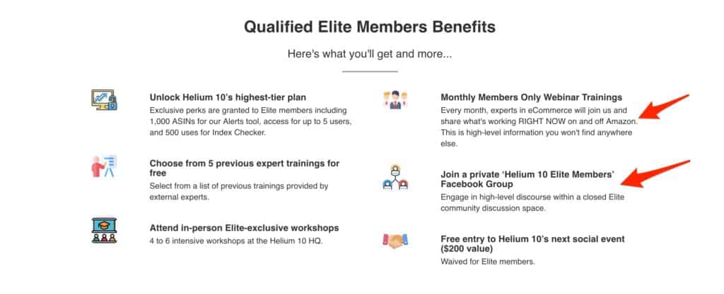 Helium 10 Elite Benefits