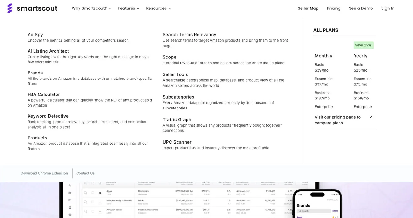 SmartScout Features