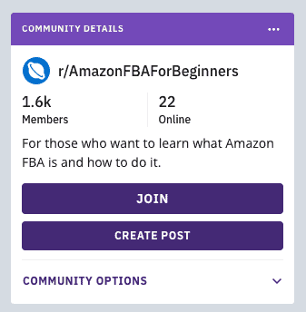 Beginners FBA Reddit