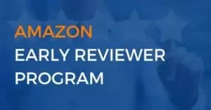 Amazon early reviewer program
