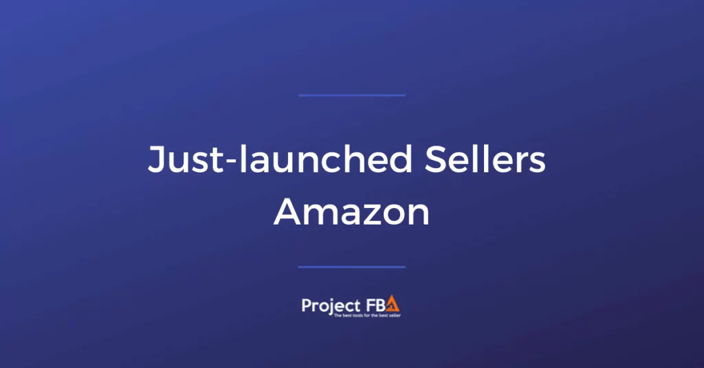 Newly Launched Sellers on Amazon