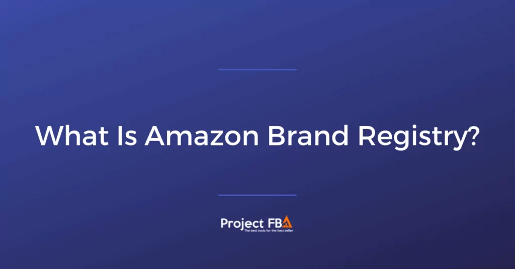 What Is Amazon Brand Registry_